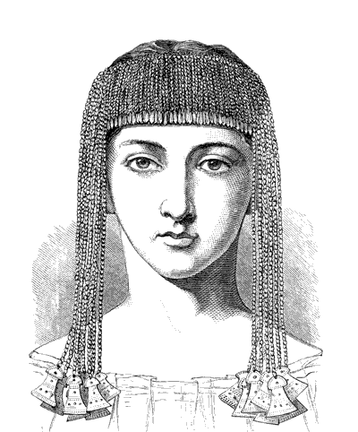 Sophie Schliemann wearing diadem found at Troy by Heinrich Schliemann